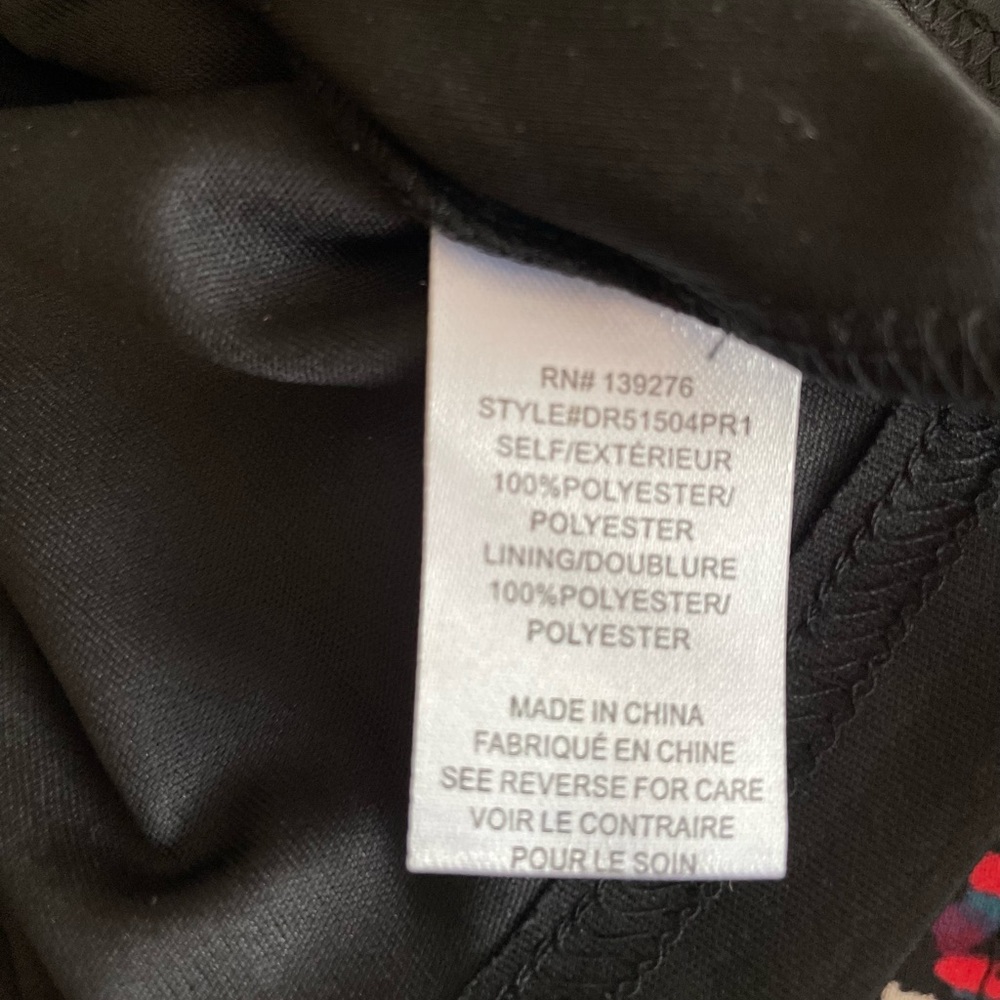 DR2 Multicolor Dotted Tie Front Dress - Size S - Picture 16 of 16